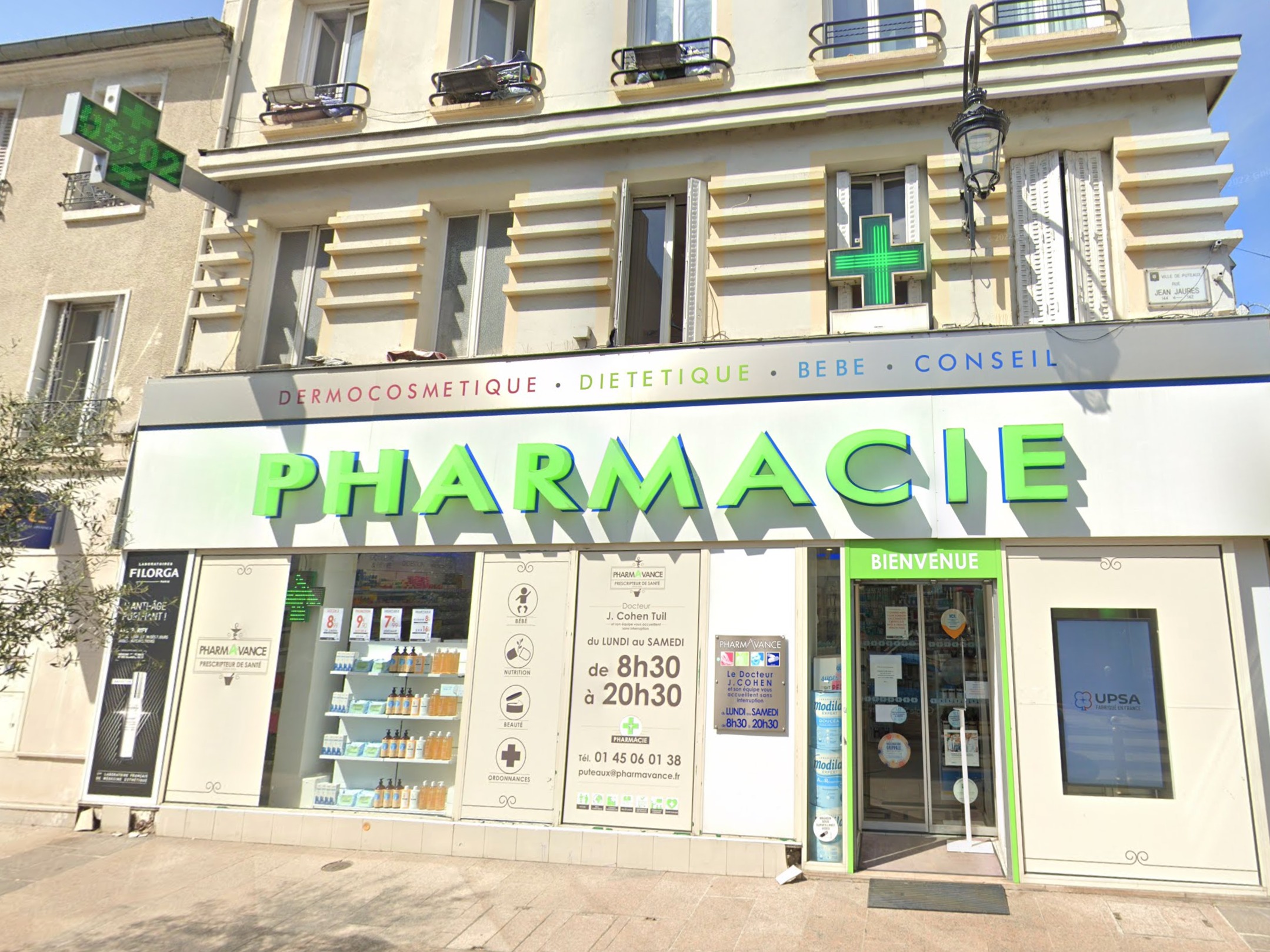 Pharmavance Puteaux, 142 Rue Jean Jaures, 92800 Puteaux