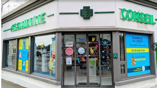 Pharmacie De L'arnes, 2 Place Du 8 Mai 1945, 51490 Bétheniville